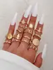 Joyería popular transfronteriza europea y americana, anillo de oro nuevo, diseño minimalista de nicho, sensación de alta gama, anillo de lujo ligero, joyería para mano de mujer, plata