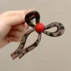 Grampo de Cabelo Elegante de Acrílico Formato Tubarão Grande Pegador para Mulheres com Acessórios de Cabelo de Luxo Adequado para Volume de Cabelo na Parte de Trás da Cabeça