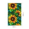 BL162 Adesivo de Vidro Girassol Transfronteiriço PVC Adesivo Eletrostático Sem Cola Película para Vidro de Janela Adesivo de Vidro Decorativo