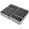 Caja de Almacenamiento de Tela No Tejida Personalizada para Ropa Interior con Compartimentos para Sujetadores, Calzones y Calcetines