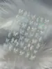 Yitu Adesivos para Unhas Artísticas Borboleta Jelly Shell Light Cor Sólida Piscante Doce Moda Padrão Formiga Adesivos Acessórios Yt7275
