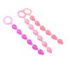 Cuentas de tracción en forma de corazón, cuentas de tracción para la parte posterior, tapón anal con cuentas de tracción para la parte posterior, tapón anal para el punto G, masaje femenino, fabricantes de sexo para adultos