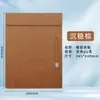 Carpeta de reunión multifuncional A4 carpeta con tablero de escritura portátil carpeta de información de oficina de ventas inmobiliarias