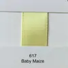 Cinta de poliéster de 1 cm, cinta de poliéster de tejido liso de colores, material de manualidades DIY para hacer moños, adecuada para ropa, ribetes de bolsas y empaque de regalos
