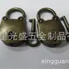 Candado de Aleación de Zinc Portátil y Etiquetable Color Bronce Antiguo Oso Candado Panda para Atracciones Turísticas, Candado de Bendición|Candado de Amor Estilo Antiguo