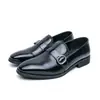 Zapatos Casuales de Cuero para Hombre Talla Grande Transfronterizos Mocasines Barnizados Zapatos de Cuero de Negocios Modernos Zapatos para Jóvenes de Discoteca
