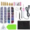 Suministro Especial Transfronterizo Kit Aplicador de Pedrería Hotfix Portátil Reparador de Pedrería Herramienta de Aplicación de Pedrería para Ropa Kit Fabricante Venta al por Mayor