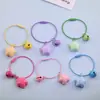 Llavero de Anillo de Alambre de Estrella Gordo de Dibujos Animados de Colores Accesorios Colgantes de Cuentas Decoración de Bolsa Hecha a Mano DIY Piezas Pequeñas