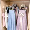 Cabide para saias Hanfu, prendedor de calça sem marcação, cabide especial para pendurar saias, cabide de guarda-roupa economizador de espaço para regatas e saias JK, prateleira de armazenamento para calças