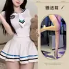 Atuendo Sexy y Puro de Uniforme de Marinero de Estudiante Jk, Conjunto de Uniforme de Marinero de Juego de Rol de Chica Caliente Estudiante de Deseo Puro