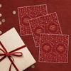 Paquete de 50 pegatinas navideñas rectangulares, caja de regalo, pegatinas selladas, suministros de embalaje.