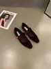 Sapatos Mary Jane femininos estilo retrô francês com saia, camurça, novo modelo primavera 2026, estilo noturno suave, sapatos de salto baixo