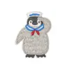 Parches bordados de dibujos animados personalizados con animalitos lindos para decoración de ropa, bolsos, calcetines y abrigos