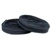 Cordones Planos de Poliéster Hueco de Doble Capa Kurojin con Hilo de Lúrex 1 cm para Zapatos Casuales Zapatos de Skate Zapatos Deportivos