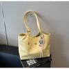 Bolso de Viaje Transfronterizo Elegante para Mujer, Gran Capacidad, Nuevo Bolso de Hombro Versátil para Compras Primavera 2026, Bolso Tote Casual