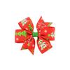 Acessórios de cabelo de Natal para Crianças da Amazon novo Laço estampado de Boneco de Neve de Natal Sino grampo de cabelo de feriado para meninas 640