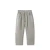 Pantalones Deportivos de Primavera de Alta Calidad para Exteriores Casuales Elásticos Holgados Versátiles con Cordón Pierna Recta Pantalones de Chándal de Alta Calidad para Hombre