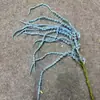 Nova simulação branca pendurada Microris verde pendurada lágrimas de amante capim dragão casamento flores falsas macias atacado