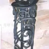 Corrimãos de Escada de Ferro Forjado Estilo Europeu, Artesanato Forjado para Casa de Hotel, Corrimãos de Ferro Forjado, Guarda-corpos de Ferro Rotativos Internos