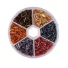 Cuentas de tubo de vidrio más vendidas transfronterizas, juegos de 3 mm y 6 mm, para colgantes de pulsera, manualidades, fabricación de joyas DIY y ensartado de cuentas