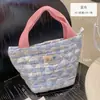 Bolsa de mano con lonchera térmica del fabricante para estudiantes, bolsa de almuerzo para trabajadores de oficina, lonchera portátil engrosada de gran capacidad, caja bento de papel de aluminio
