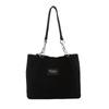 Bolso Tote de Felpa con Cadena para Axila de Gran Capacidad Bolso de Mujer 2024 Transfronterizo Otoño Trendy Bolso de Hombro Explosivo