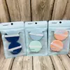 Esponja de Maquiagem Almofada de Ar Patinha de Gato Atacado, Uso Duplo para Seco e Úmido, Textura de Marshmallow, Conjunto de Esponjas de Maquiagem Não Absorventes, Beauty Blender/Esponja
