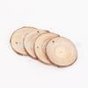 Piezas redondas de madera de fábrica, piezas de madera, material para pintar a mano, decoración de jardín de infancia hecha a mano, anillos anuales de pino, piezas de madera, tablero