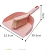 Conjunto de Vassoura e Pá de Lixo para Limpeza de Mesa Doméstica Mini Pá de Lixo de Plástico Venda por Atacado Vassoura para Limpar Cama