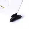 Pinza de Punta Doble Estampado Leopardo Mate Medio de 5CM Pasador para Cola de Caballo Alta Esmerilado para Mujer Pinza Caliente Transfronteriza Europea y Americana