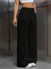 Pantalones Casuales Sueltos de Pierna Ancha de Cintura Baja para Mujer Estilo Europeo y Americano Deseo Comercio Exterior Transfronterizo Primavera y Otoño 2026