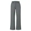 Calça casual versátil de cintura alta, perna larga, corte reto para mulheres, nova coleção outono/inverno 2026, modelagem solta, emagrecimento, adequada para o trabalho ou uso diário, calça comprida