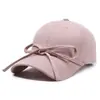 Gorra de Béisbol de Algodón Puro con Pico de Pato y Lazo, Bordado de Logo Personalizado, Gorra con Visera para Exteriores, Transfronteriza Europea y Americana