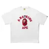 Marca Trendy Japonesa Ape Man Shark Skzoo Colaboración Camiseta Unisex de Manga Corta de Corte Holgado Disponible para Venta Transfronteriza a Largo Plazo