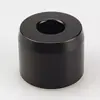 Porta Plumas Metálico Porta Plumas Inserto Pequeño para Plumas Cuadrado Barril Negro para Pluma Base para Cepillos de Dientes de Pareja Porta Cuchillas Papelería para Estudiantes