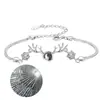 100 idiomas Te amo proyección un ciervo con tu pulsera Red social tiembla explosiones Accesorios coreanos para enviar a novias