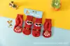 Calcetines para Gatos de Mascotas Transfronterizos Zhuji, Cubrepatas Antideslizantes de Alta Calidad para Perros, Calcetines de Algodón para Perros Teddy, Suministros para Mascotas