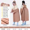 Capa de Chuva Infantil, Estilo Escolar para Alunos do Ensino Fundamental, Idades 8-15, para Crianças Maiores, Alunos do Ensino Médio, com Espaço para Mochila, Poncho de Chuva Infantil Atacado