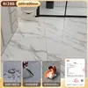 Pegatinas para Piso de PVC Imitación Azulejo Autoadhesivas Patrón Mármol Patrón Piedra Imitación Tapete de Plástico para Sala de Estar, Recámara, Pasillo
