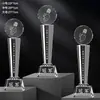 Troféu de Cristal Nota Musical Troféu de Resina Microfone Troféu de Metal Organização de Treinamento Troféu de Prêmio de Atividade