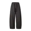 FEE THE END Modernos Holgados Pierna Ancha Retro Old Money Espiga Pantalones Casuales para Hombre Temporada Otoño/Invierno Pantalones Largos K215