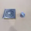 Ralo de Chão Cinza Galvanizado, Aço Inoxidável à Prova de Odores, Grande Vazão para Banheiro, Banheiro, Box de Banho, Ralo de Máquina de Lavar, À Prova de Insetos e Odores