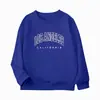 Sudadera Informal Holgada Chic con Cuello Redondo y Mangas Largas para Niños y Niñas, Chaqueta Casual Retro Hip-Hop Sin Capucha, Top de Marca de Moda