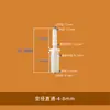Adaptador de Torre Resistente a Altas Temperaturas Interface de Conversão de Tamanho Pequeno Conexões para Tubos de Água e Gás Tubo Flexível de Plástico Conector Reto Redutor de PP
