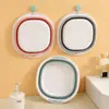 Lavabo plegable portátil, Cubeta plegable para viajes, Uso al aire libre, Lavabo para bebé, Cubeta de plástico grande para el hogar, Lavabo para dormitorio de estudiante