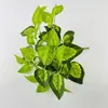 Ramo Pequeño Artificial Personalizado de 7 Cabezas Planta Artificial Pequeña Planta de Hojas Falsas Accesorios para Paredes de Plantas Bonsái de Escritorio para Oficina