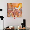 Pinturas de Pared de Lujo Personalizadas para Sala de Estar y Comedor, Arte de Pared de Hotel de Alta Gama, Pinturas para Vestíbulo, Arte de Pared para Dormitorio