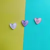 Gelo através do coração resina patch caso do telefone handmade diy material grampo de cabelo amor jóias acessórios atacado