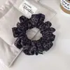Goma para el pelo de estampado de leopardo para otoño e invierno para mujer, moderna y versátil, con un toque de alta gama, adecuada para atar el pelo, banda elástica para moño, accesorio para el pelo
