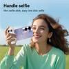 Pau de Selfie Super Mini Popular com Quatro Pernas, Suporte Portátil Universal Multifuncional Bluetooth Integrado para Transmissão ao Vivo de Celulares